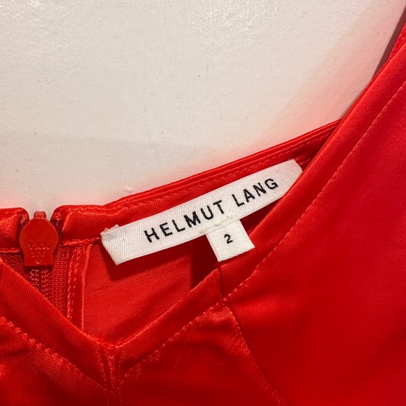 Helmut Lang Red Dress - Picture 4 of 5